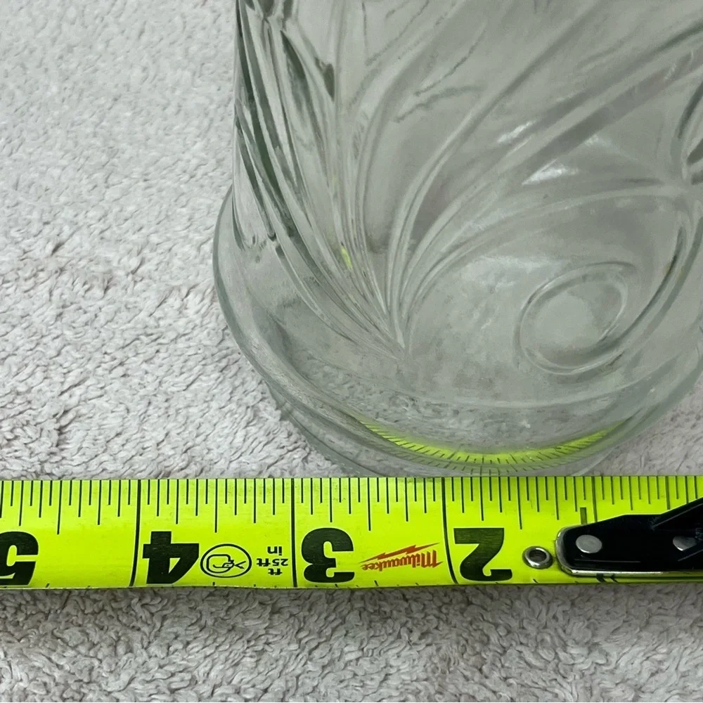 Vintage Mr Peanut Reusable Glass Jar 1982 VTG Retro 80s Kitchen Storage Collect